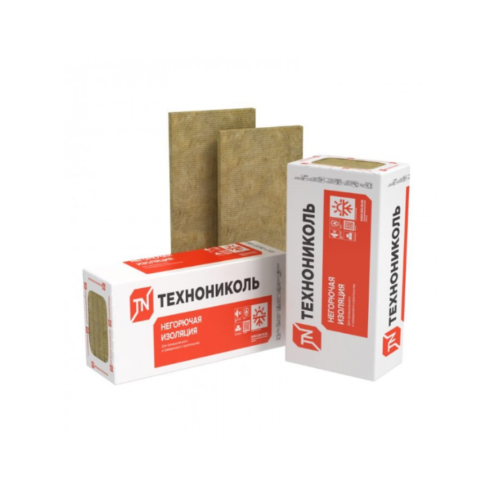 Утеплитель Техновент Стандарт 1200/600/100 80 кг\м3 (2,16м2)