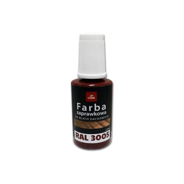 Заправочная краска для кровельных покрытий 22 ml, RAL 3005