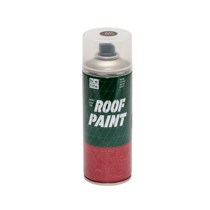 Краска Belife Roof Paint шоколад полуматовая (RAL 8017) 400мл