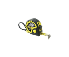 Рулетка прогум. 7.5мх25мм вставки Сталь