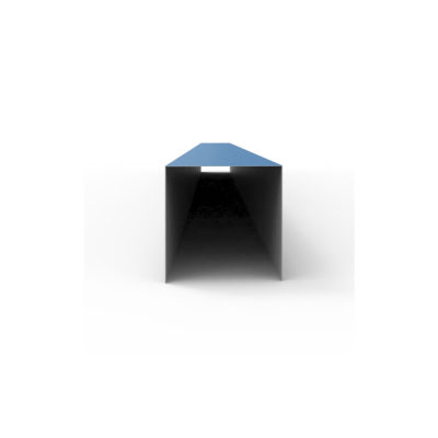 П-планка Китай Ferrogal 0,4мм (mat) 2м