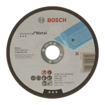 Диск відрізний по металу Bosch Standard 125*1.6 мм